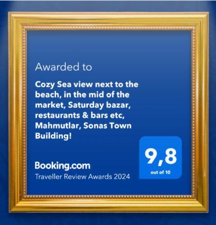 Апартаменты Cozy Sea View Next To The Beach, In The Mid Of The Market, Saturday Bazar, Restaurants & Bars Etc, Alanya Mahmutlar! Экстерьер фото