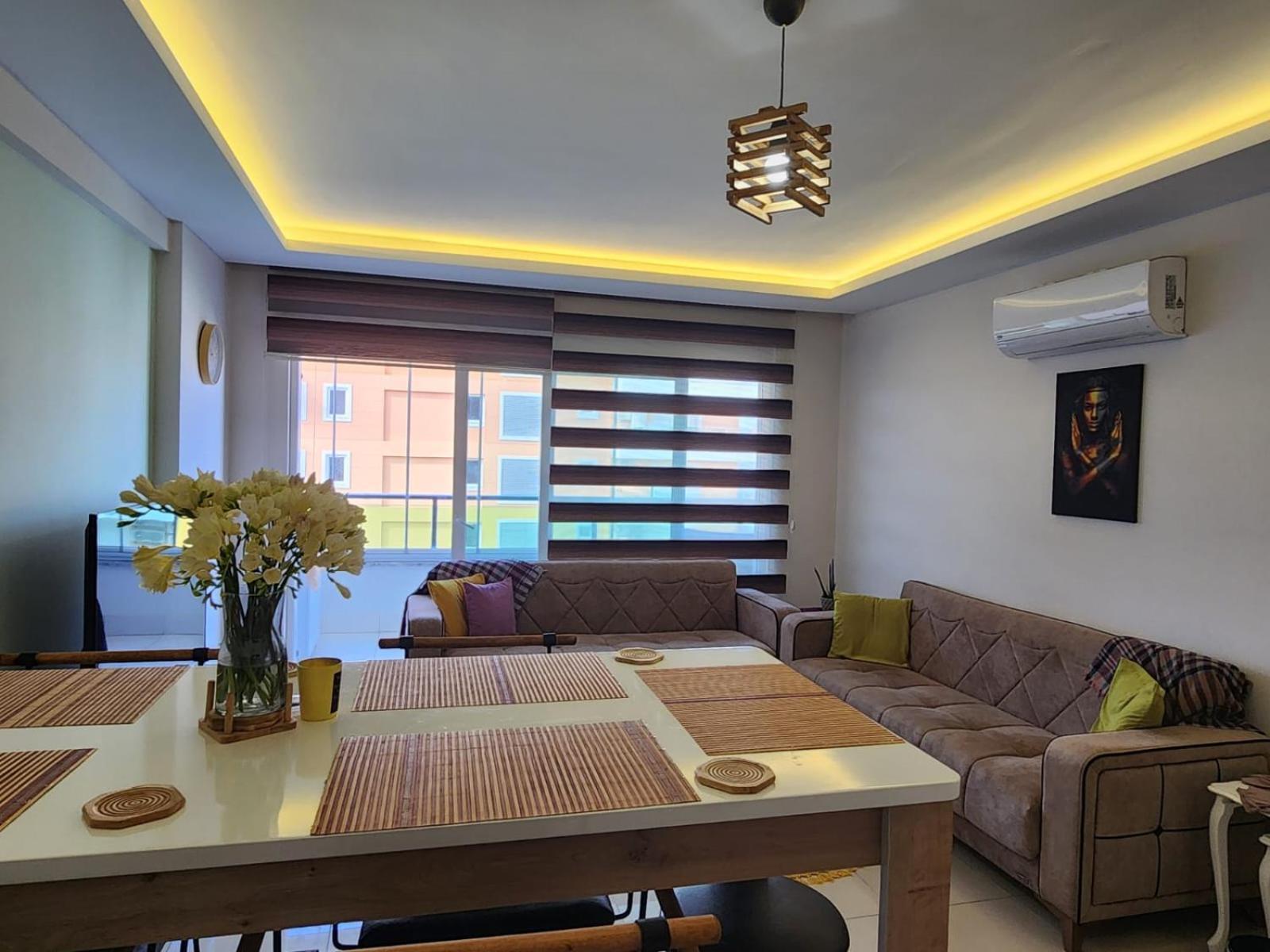 Апартаменты Cozy Sea View Next To The Beach, In The Mid Of The Market, Saturday Bazar, Restaurants & Bars Etc, Alanya Mahmutlar! Экстерьер фото