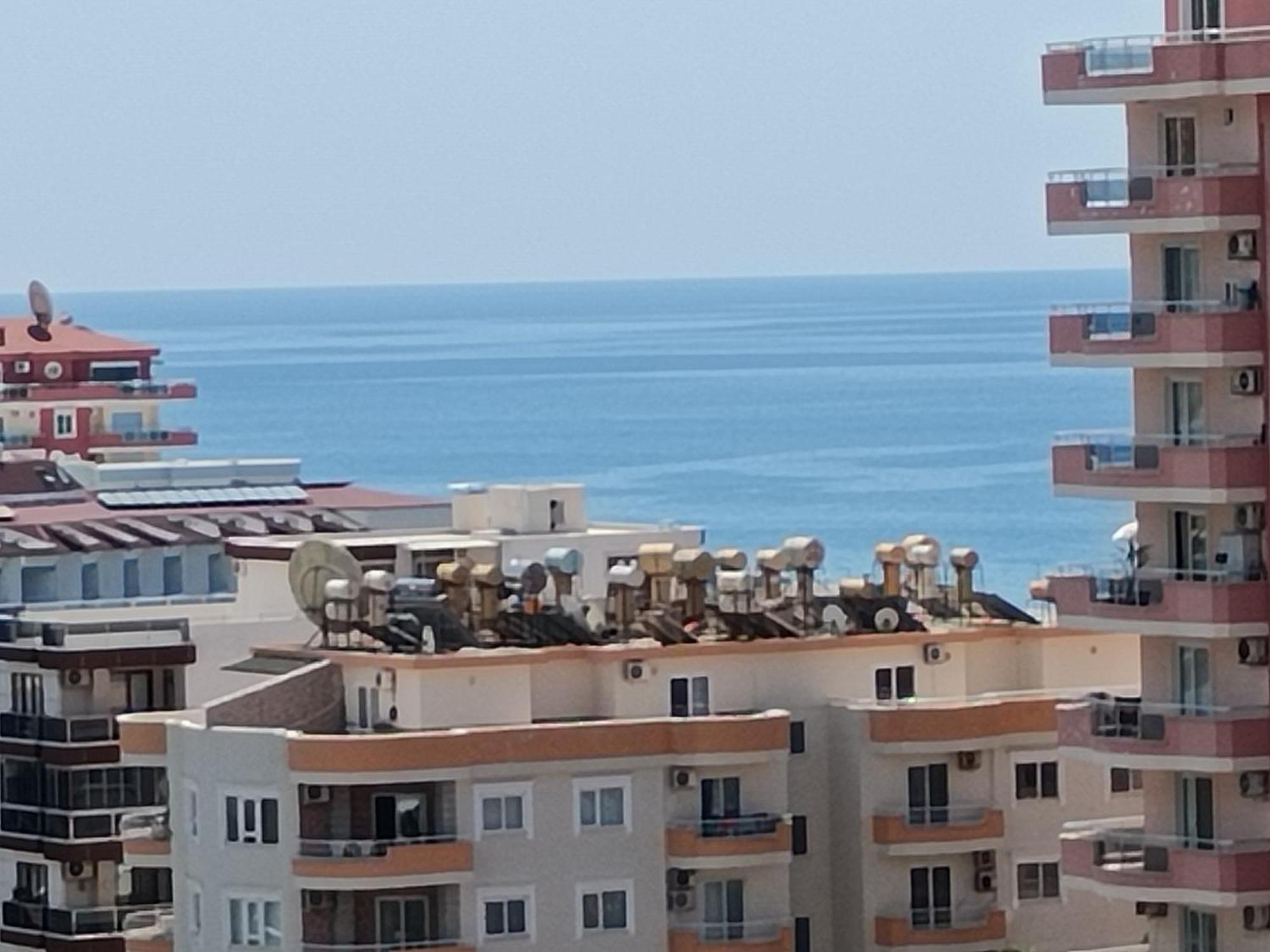 Апартаменты Cozy Sea View Next To The Beach, In The Mid Of The Market, Saturday Bazar, Restaurants & Bars Etc, Alanya Mahmutlar! Экстерьер фото